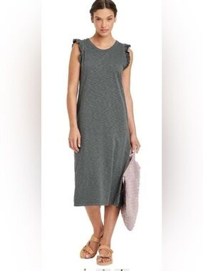 Women’s Universal Thread Gray Ruffle Dress size L